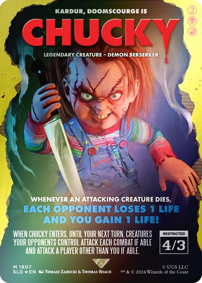 Secret Lair: Chucky – Traditional Foil Edition