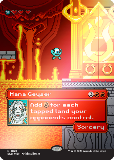 Secret Lair: Pixel Perfect - Extra Life 2024 – Rainbow Foil Edition